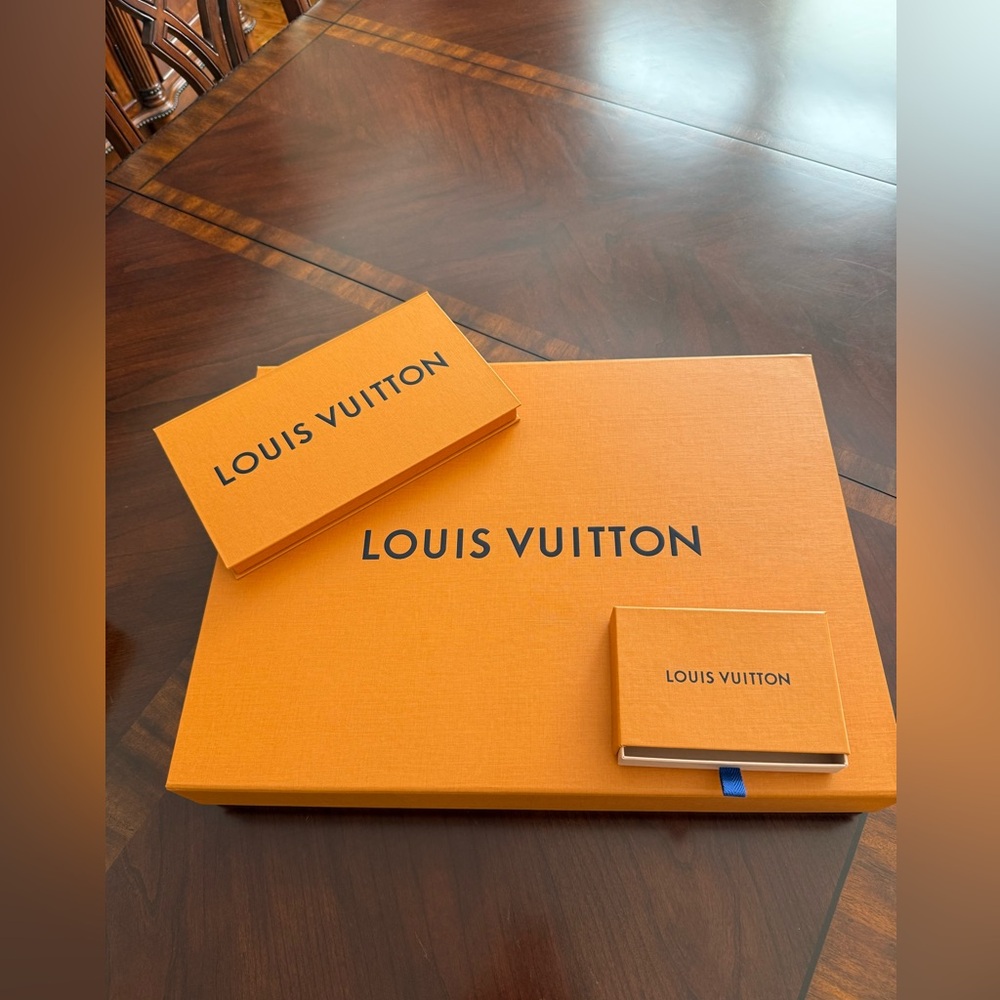 New! Louis Vuitton Orange Gift Boxes